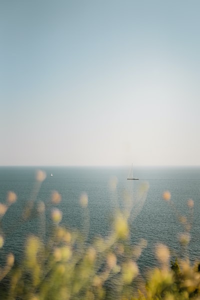 During the day and calm on the surface of the schooner
